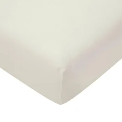 Sale inny Prześcieradło JERSEY z gumką kremowe 220x200 cm