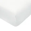 Clearance Darymex Prześcieradło JERSEY z gumką białe 60x120 cm