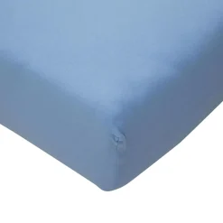 Sale Darymex Prześcieradło JERSEY z gumką niebieskie 60x120 cm