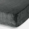 Eurofirany Prześcieradła^Prześcieradło stalowe FLANO 140x200 cm