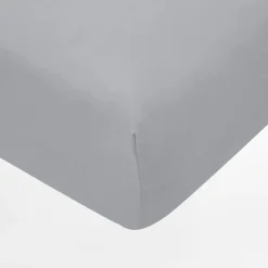 Darymex Prześcieradła^Prześcieradło szare JERSEY z gumką 60x120 cm