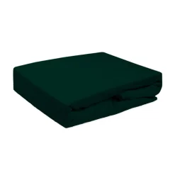 Best Darymex Prześcieradło z gumką butelkowa zieleń FROTTE 220x200 cm