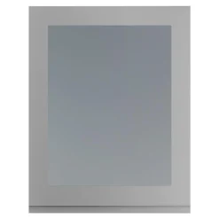 Qubik Fronty Przeszklone^Przeszklony front drzwi PIANO 60x76,5 szary mat