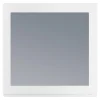 Qubik Fronty Przeszklone^Przeszklony front drzwi PIANO 60x59,6 biały mat