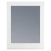 Best Qubik Przeszklony front drzwi PIANO 60x76,5 biały mat