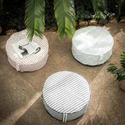 Outlet inny Puf nadmuchiwany 55x25 cm, różne wzory, MIX