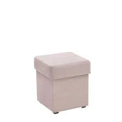 Sale Puf otwierany TOP pudrowy róż