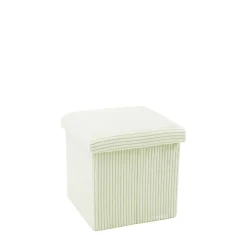 Outlet Puf składany biały 38 cm