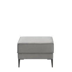 Clearance Puf tapierowany szary TERRA