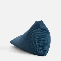 Dzieci Pufy Dla Dzieci|Pufy I Podnóżki^Puf welurowy niebieski RELAX LOUNGER