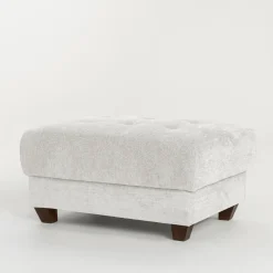Comfort Line Pufy I Podnóżki^Pufa z pojemnikiem TIVOLI beżowa
