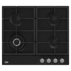 BEKO Płyty Kuchenne^Płyta gazowa czarna HIAW64225SB