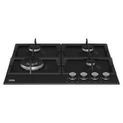 BEKO Płyty Kuchenne^Płyta gazowa czarna HIAW64225SB