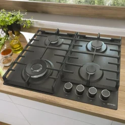 Sale Gorenje Płyta gazowa czarna GW642AB