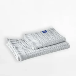 Online Texpol Ręcznik bambusowy srebrny SOFT WAFEL BAMBOO SPA 50x80 cm