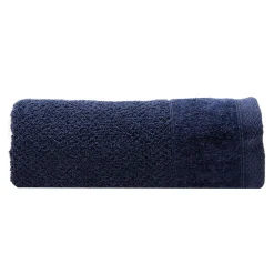 Best Ręcznik bawełniany ciemnoniebieski VITO 30x50 cm