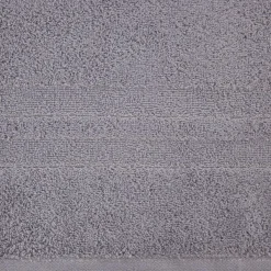 Best Eurofirany Ręcznik bawełniany do kąpieli srebrny GALA 70x140 cm