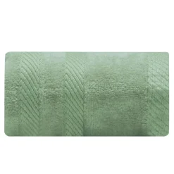 Clearance Ręcznik bawełniany do rąk zieleń CAROLINE 30x50 cm