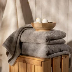 Ręczniki|Ręczniki^Ręcznik bawełniany jasnoszary BOVI 50x90 cm