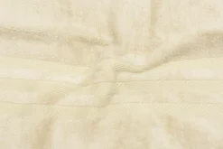 Sale Ręcznik bawełniany krem CAROLINE 70x140 cm
