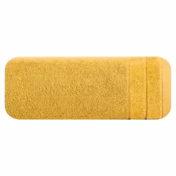 Discount Ręcznik bawełniany musztardowy DAMLA 50x90 cm