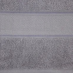 Eurofirany Ręczniki|Ręczniki^Ręcznik bawełniany srebrny LIANA 50x90 cm