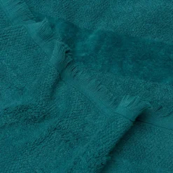 Discount Ręcznik bawełniany turkus LANETTE 90x160 cm