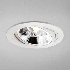 Zumaline Spoty Wpuszczane^Reflektor podtynkowy biały CHUCK 111 SL ROUND