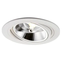 Zumaline Spoty Wpuszczane^Reflektor podtynkowy biały CHUCK 111 SL ROUND