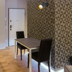 Best Reflektor podwieszany kinkiet czarno-złoty MARIBEL I