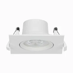 LED-POL Spoty Wpuszczane^Reflektor spot podtynkowy kwadratowy biały ORO ZUMA LED S 5W CCT-W