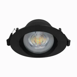LED-POL Spoty Wpuszczane^Reflektor spot podtynkowy okrągły czarny ORO ZUMA LED R 9W CCT-W