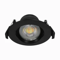 LED-POL Spoty Wpuszczane^Reflektor spot podtynkowy okrągły czarny ORO ZUMA LED R 9W CCT-W