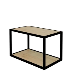 Qubik Regały I Półki^Regał KAMPO 59,7 cm + komplet dębowych półek INSIDE