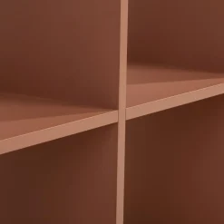 Dzieci FORTE Regały Dla Dzieci|Szafki^Regał kwadratowy MAURO terracotta