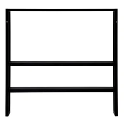 Best Regał nadstawny na przyprawy czarny metal KAMPO 60 cm