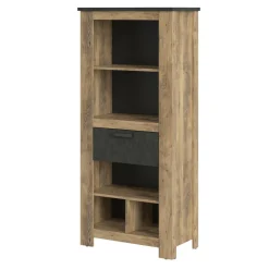 Clearance Regał rustykalny z szufladą RAPALLO