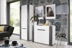 Clearance Furni Home Regał zamknięty BRANDO L/P 2D B6