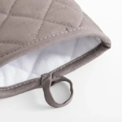 Clearance inny Rękawica kuchenna i podkładka pod garnek z neoprenem szara