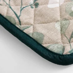 Outlet inny Rękawica kuchenna z podkładką w listki NICOLE COLLECTION