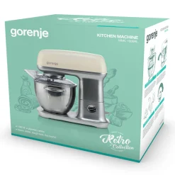 Gorenje Małe Agd|Roboty Kuchenne^Robot planetarny RETRO beżowo-stalowy MMC1000RL