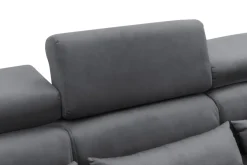 Discount Exline Rozkładany narożnik z regulowanymi zagłówkami MONSON