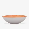 New Lubiana Salaterka porcelanowa pomarańczowa CZTERY PORY ROKU 17,5 cm