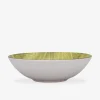 Lubiana Miski, Patery I Półmiski^Salaterka porcelanowa zielona CZTERY PORY ROKU 17,5 cm