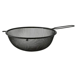 Best Sitko kuchenne z rączką czarne DARK 23 cm