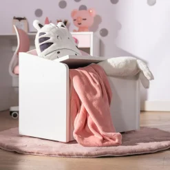Dzieci Skrzynie Na Zabawki|Komody^Skrzynia na zabawki TOP BABY różowa