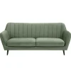 Discount Instilo Sofa 3 osobowa LAHTI oliwkowa zieleń