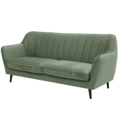 Discount Instilo Sofa 3 osobowa LAHTI oliwkowa zieleń