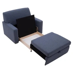 Dzieci Fresh Sofy|Sofy^Sofa 1,5 osobowa rozkładana szara MONTY