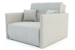Dzieci Sofy|Sofy^Sofa amerykanka 93 cm szara LEO I